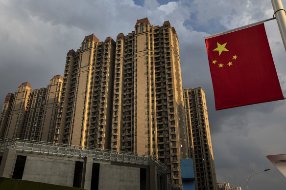 China's real estate sector continues to sink.