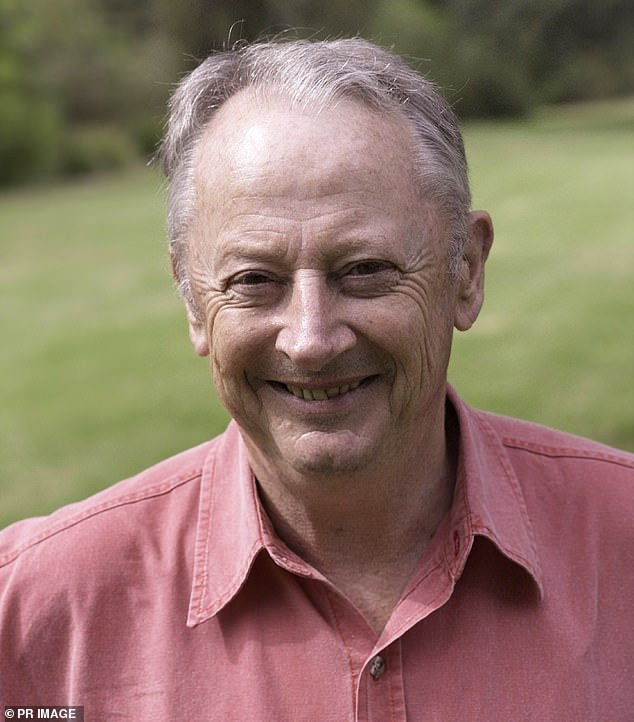 The father of two and grandfather of three (pictured) was familiar to many Australians after starting at the ABC in 1963